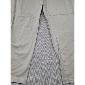 Everlane Easy Pant Sage Green Elastic Waist Cotton Straight Leg Trousers Size 2